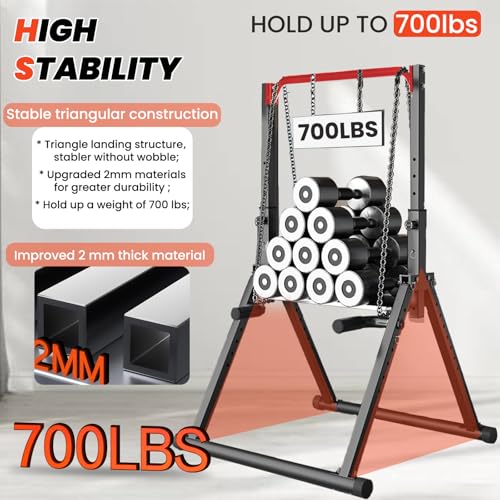 DOBESTS Power Tower Pull Up Bar Free Standing, Adjustable Foldable Pull Up Station, Home Gym Strength Training Equipment 7...