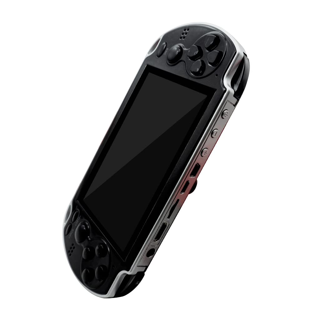 DREAMHAX X7 Plus Handheld Game Console , Preload 10000 Games Portable Video Games Support HDMI Output & Double Player Classic Arcade Retro Game Player (4.3" Screen Black)