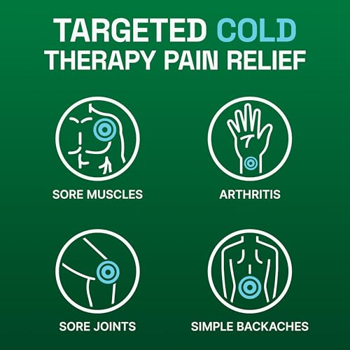Biofreeze Large Pain Relief Patches, Menthol Pain Patches for Lower Back, Neck, Knee, & Shoulder, Comfortable & Flexible F...