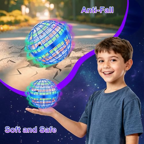 OFUN Flying Orb Ball Toys 2025 - Hover Ball Cosmic Globe Boomerang, Hand Controlled Drone Orbit, Cool Spinning Outdoor Toy...