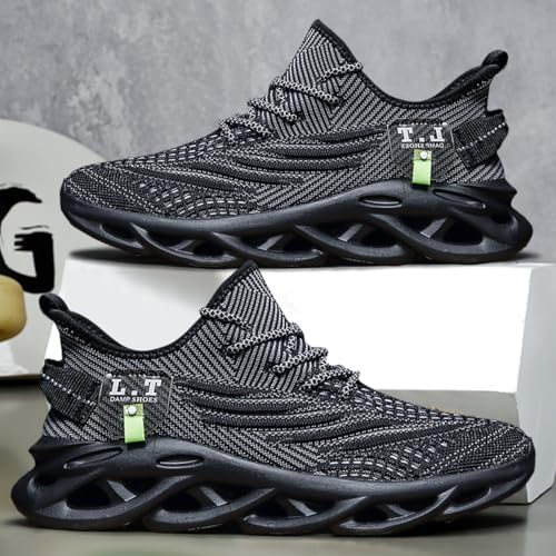XKOWUO Women Running Shoes Tennis Walking Slip On Sneakers Workout Gym Athletic Jogging Lightweight Breathable Mesh Non-Sl...
