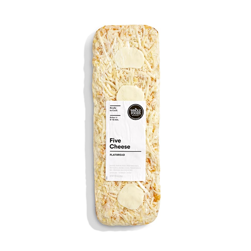 Whole Foods Market, Five Cheese Flatbread, 9.95 Ounce