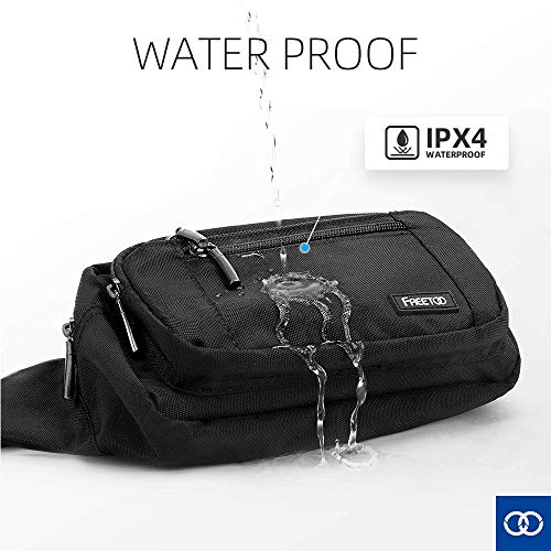 FREETOO Waist Pack Bag Fanny Pack for Men&Women Hip Bum Bag with Adjustable Strap for Outdoors Workout Traveling Casual Ru...