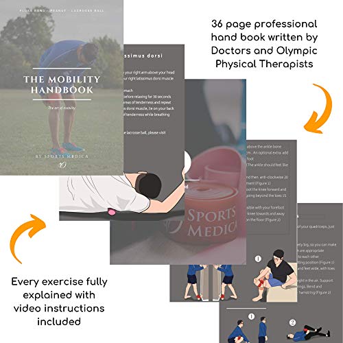 Peanut Massage Ball - Double Lacrosse and Peanut Ball Therapy | Trigger Point Deep Tissue Exercise | Back Muscle Foam Roll...