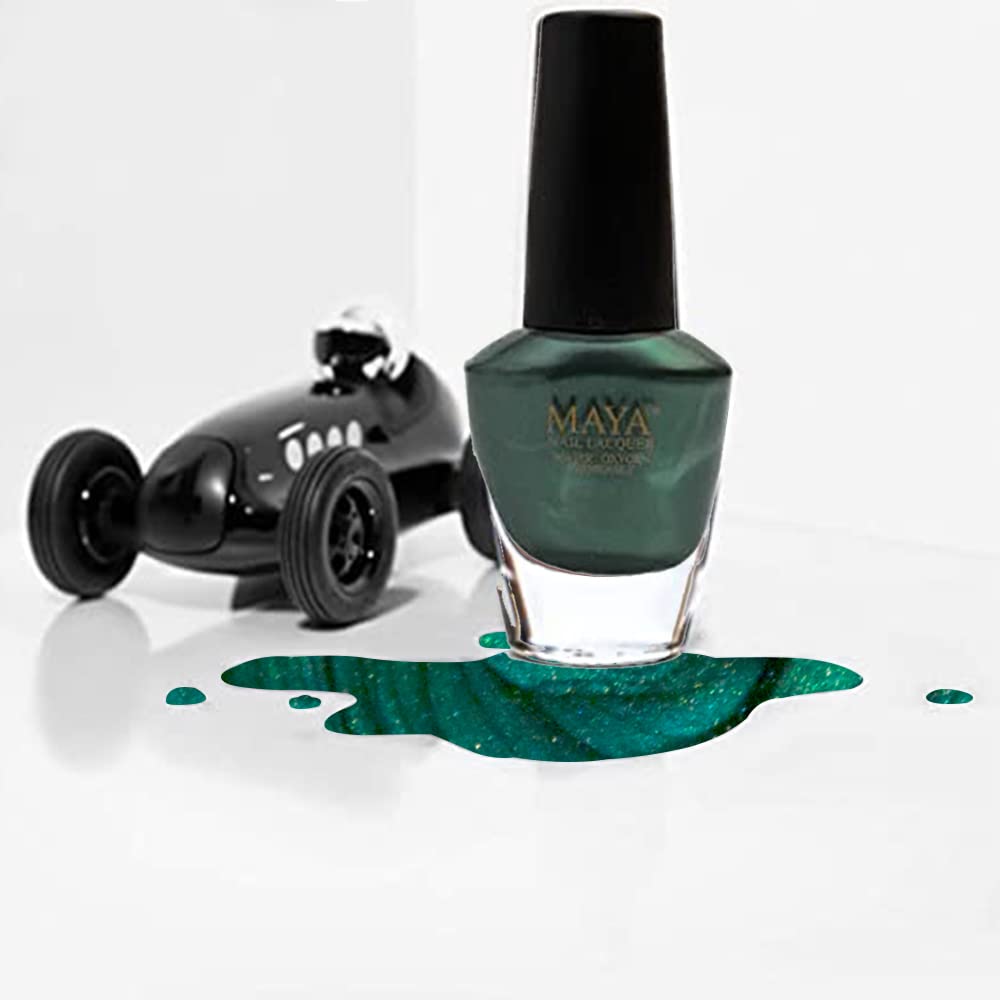 MAYA Nail Lacquer (Mystique). Breathable, Made in the USA, and 9-FREE