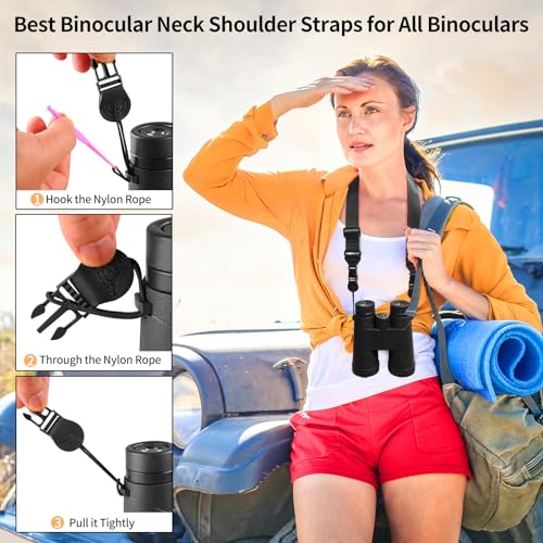 FIEIL Adjustable Shoulder Strap, Nylon Camera Strap, Comfortable Neck Strap for iPad, Cellphone Tablet, Camera, Laptop, Bi...