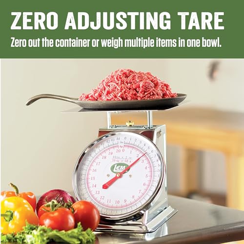 LEM Products 44 lb. Stainless Steel Scale, Silver
