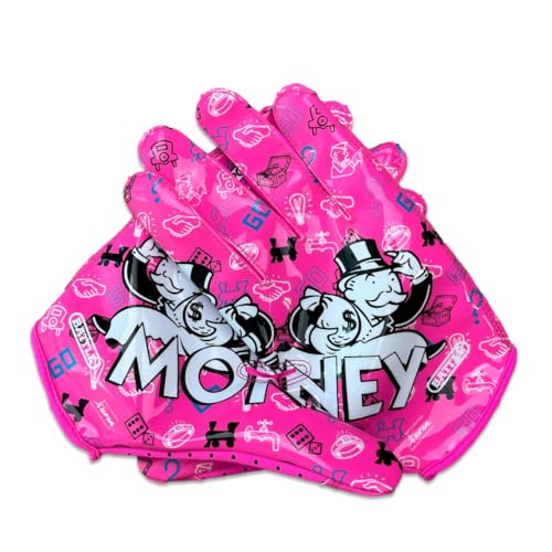 Battle Sports Doom Speed Football Gloves, Ultra Stick Grip, Precision Fit, Wide Receiver, Adult & Youth