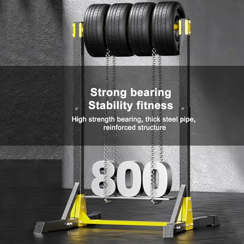 bephible Pull up Station, Portable Pull-Up Bar Station, Free Standing Pull up Bar, Pull up Tower Station 400lbs with 11 Ge...