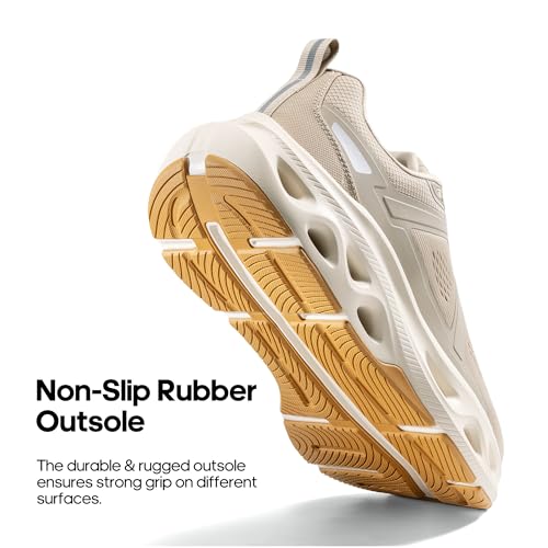 NORTIV 8 Men's Comfortable Walking Shoes MovePropel Athletic Breathable Gym Workout Tennis Jogging Cross Training Non Slip...