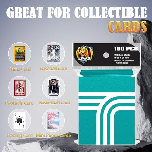 Toyopeny 600 and 12 Matte Card Sleeves - 6 Colors Premium Card Protectors for TCG, Sports Cards, Magic & Collectibles Aci...