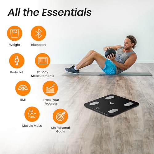 ZAKTAB Scale for Body Weight, Accurate Weight Scale with LCD Display, Capacity upto 400 lbs, Smart BMI Scale, High Accurac...