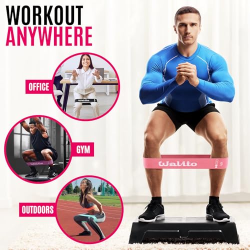 Fabric Resistance Bands for Working Out - Booty Bands for Legs -Glutes Training for Women and Men - Exercise Bands for Squ...