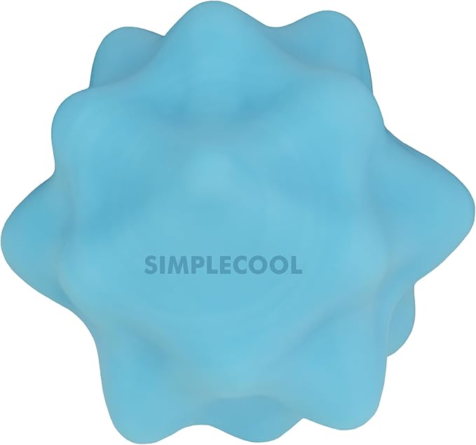 Small Spiky Massage Ball Trigger Point Massage Tool. Solid Bumpy Massager Balls for Deep Tissue Myofascial Release Hand Fo...