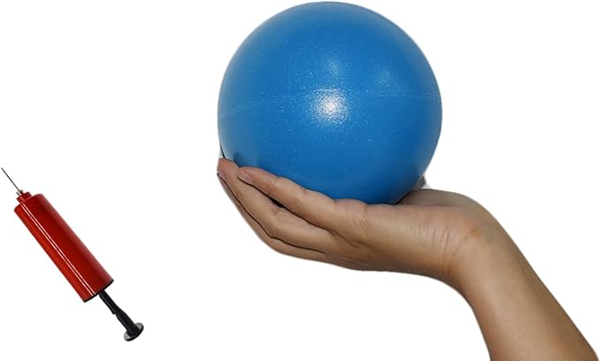 CIZEBO 4 inch Therapy Ball for Release Hip Flexors, Pain Relief for Lower Back Thigh Muscles, Small Exercise Ball for Phys...
