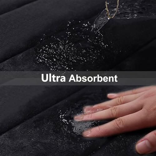 Buganda Memory Foam Bath Mat, 30" x 20", Ultra Soft and Non-Slip Bathroom Rugs, Water Absorbent and Machine Washable Bath ...