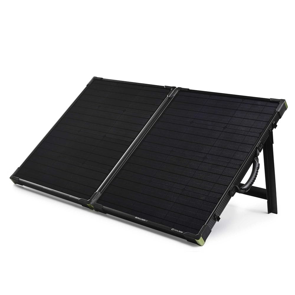 Goal Zero Yeti Portable Power Station, Yeti 700 + Boulder 100, 677 Watt Hour Lifepo4 Battery, Water Resistant & Dustproof Solar
