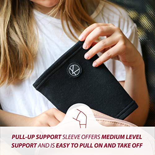 KARM Kids Knee Brace Sleeve - Youth Knee Compression Sleeve for Kids, Child - Support for Pain, Sports, Football, Basketba...