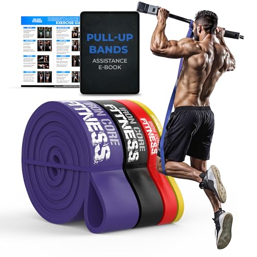 Pull Up Assistance Resistance Bands - Long Loop Power Bands for Men and Women - Strength Power Flexibility Training at Hom...