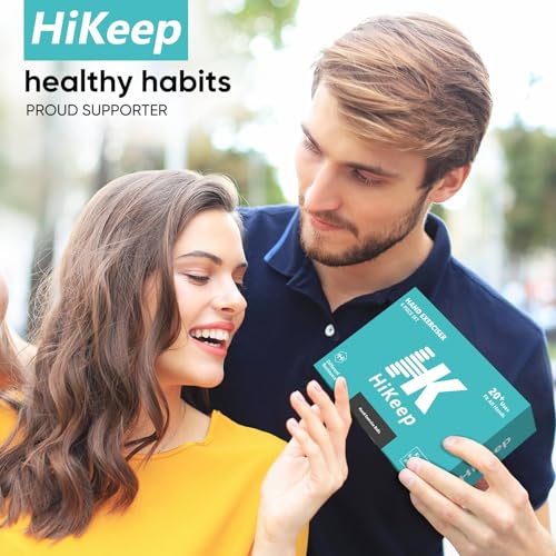 HiKeep Stress Balls for Adults (6 Pack), Stress Ball, Hand Strengthening Devices, Hand Exercisers for Strength, Exercise S...