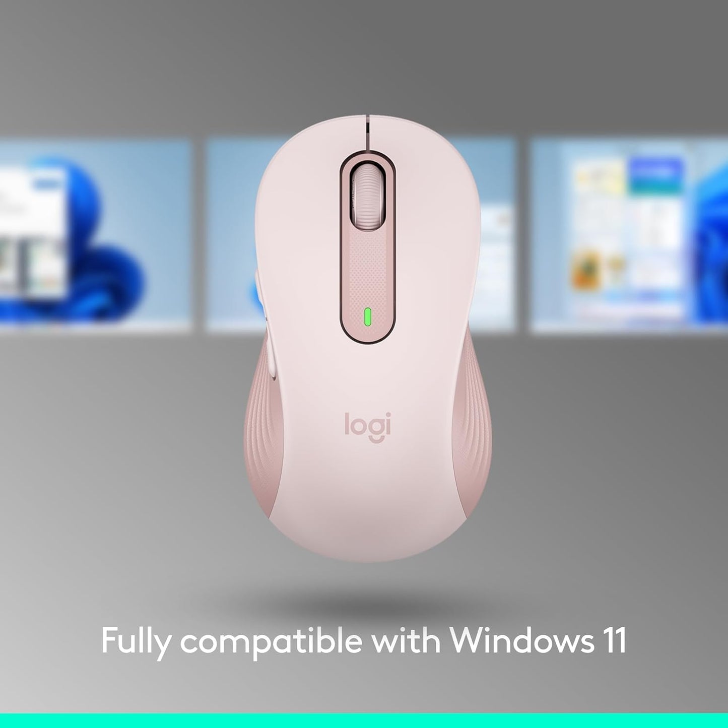 Logitech Wireless Mouse Signature M650- Small Hands, 2-Year Battery, Silent Clicks, Customizable Buttons, Bluetooth, Pc/Mac/Chro