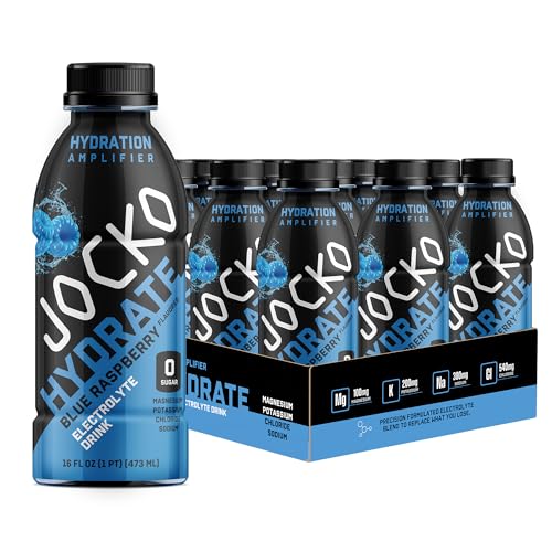 Jocko Fuel Hydrate Electrolyte Drinks - Sports Drink Hydration Amplifier, Thirst Quencher - Scientifically Formulated Elec...