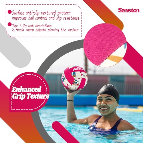 Senston Indoor Volleyball for Home & Beach - The Original Gentle Lightweight Design - Perfect for Beginners and Volleyball...