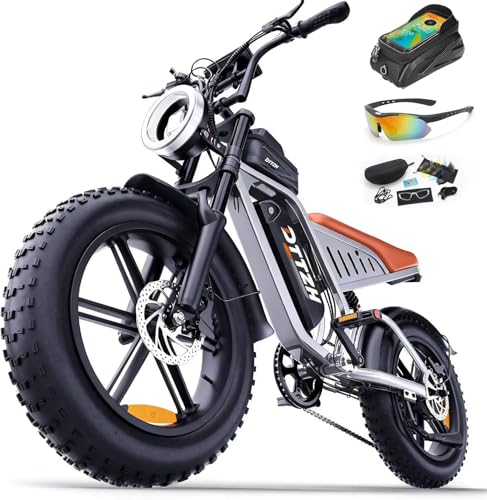 DTTZH F6/F6S/F6PRO Electric Bike for Adults with NFC & Password Unlock, 4000/2000/1500W, 50/40/33MPH, 60V 30Ah, 48V 15/25A...