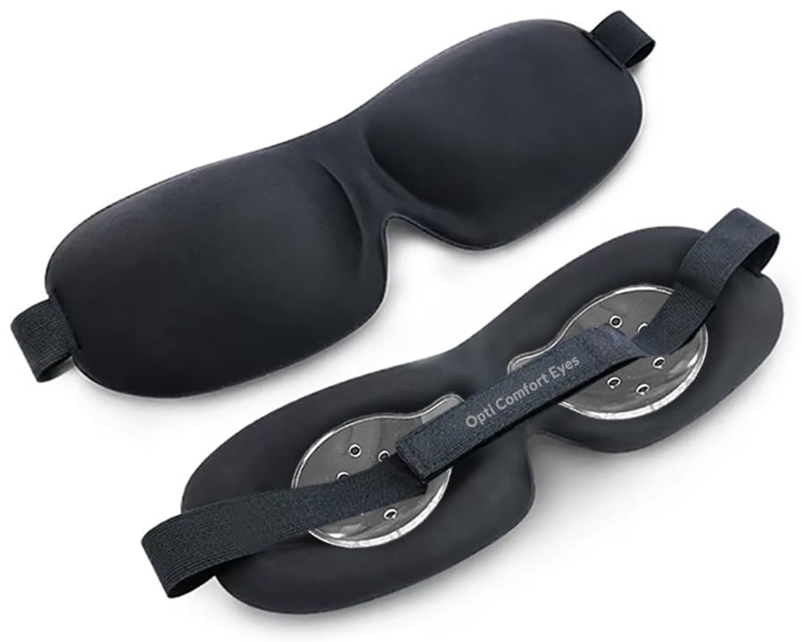Sleep Mask for Cataract & LASIK Recovery – 3D Contoured Eye Protection for Comfortable Sleep