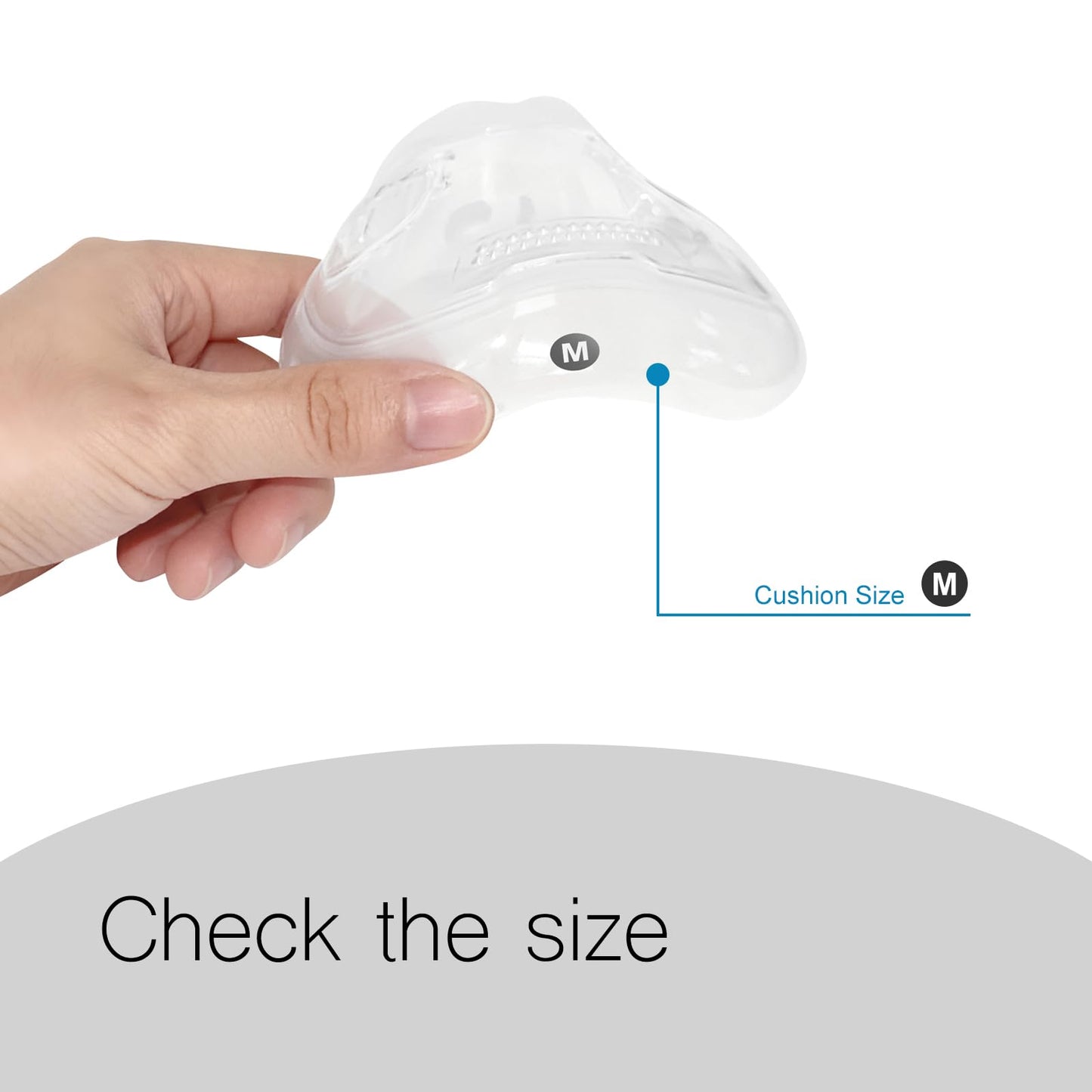 Replacement Full Face Cushion for AirFit F30i - Medium Size - Quiet Venting & Comfortable and Soft - Medium