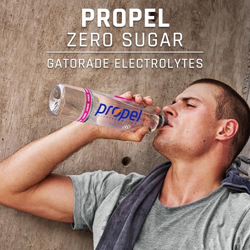 Propel Electrolyte Enhanced Water Sports Drink, Strawberry Lemonade Flavored Water, Zero Calorie & Zero Sugar Hydration wi...