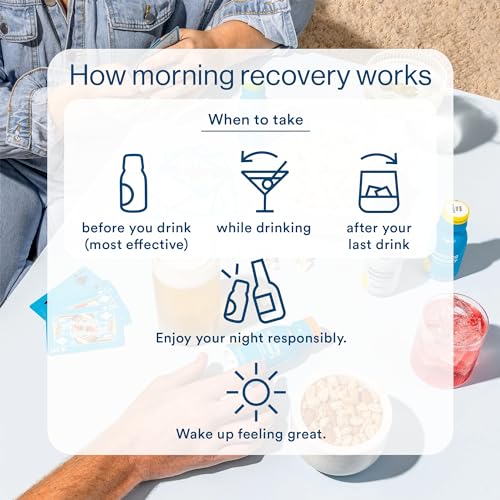 Morning Recovery Electrolyte, Milk Thistle Drink Proprietary Formulation to Hydrate While Drinking, Highly Soluble Liquid ...