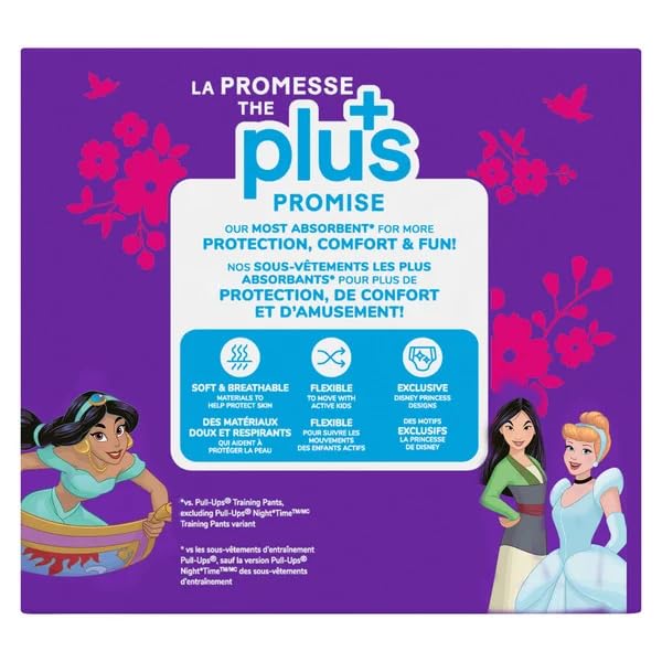 Huggies Pull-Ups Girls' Potty Training Pants, Size 3T-4T Training Underwear (32-40 lbs), 116 Count Packaging May Vary Excl...