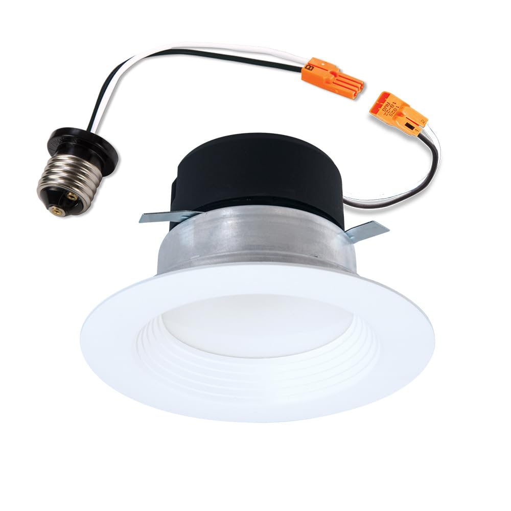 Halo Lt 4 Inch Indoor/Outdoor Recessed Led Retrofit Trim Can Light  3 Cct 3000K/4000K/5000K - Lt4069Fs351Ewhr