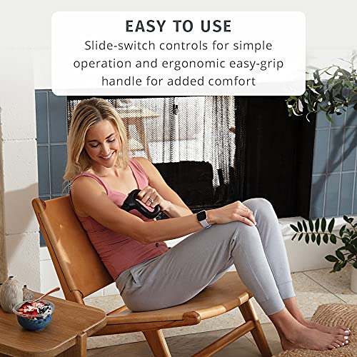 HoMedics Portable Full Body Vibration Massager,Effective Targeted and Full-Body Massage,High & Low Intensity Levels,Ergono...