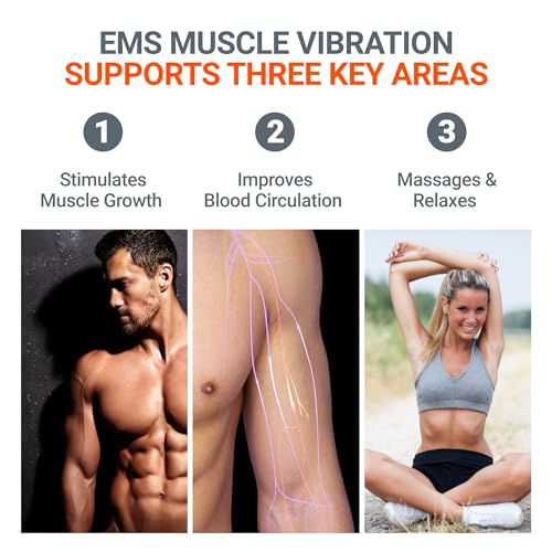 LOOKEE VibHeal Arm Exerciser | Flabby Arms Workout, Hand & Wrist Massager | Portable Arm Toning & Recovery Device with 15 ...