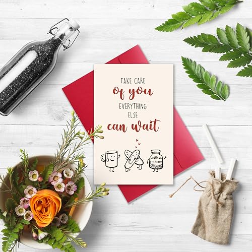 Encouragement Get Well Soon Card for Her Him, Surgery Recovery Gift for Women Men, Cheer Up Card for Friends Family Cowork...