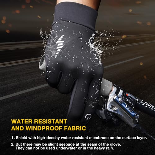 SIMARI Winter Gloves Women Men Ski Snow Gloves Liner Thermal Warm Touch Screen, Suit for Running, Cycling, Biking, Hiking,...