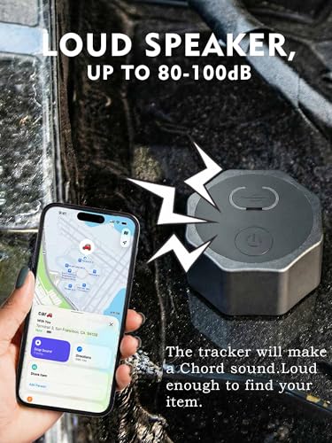 Findcard Air Tracker Tag Hidden Ultra Magnetic Finder for Vehicles, | No Monthly Fee | 5-Year Battery | Works with Apple F...