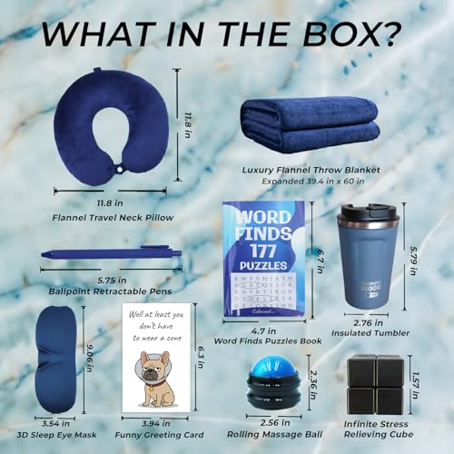 Get Well Soon Gifts for Men, Sympathy Gifts for Loss of Loved One, Care Package Self Care Gift for Men, Get Well Basket fo...