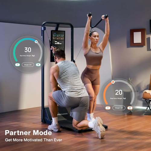 Speediance Home Gym, Smart AI-Powered Multi-Functional Smith Machine for Full Body Strength Training, All-in-one Gym Equip...