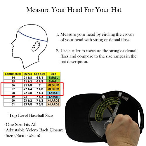 Top Level Baseball Cap Men Women - Classic Adjustable Plain Hat
