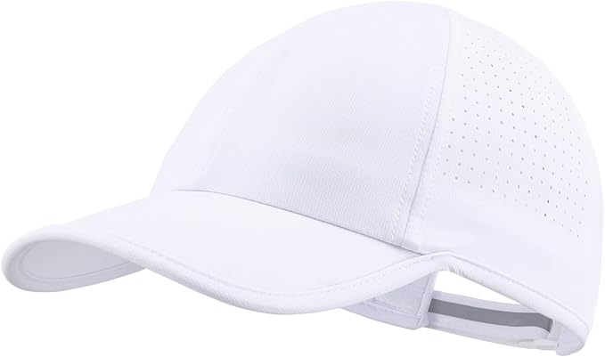 Home Prefer UPF50 Sun Hat for Men Women Reflective Water Repellent Quick Dry Baseball Cap Golf Running Outdoor Sport Hat