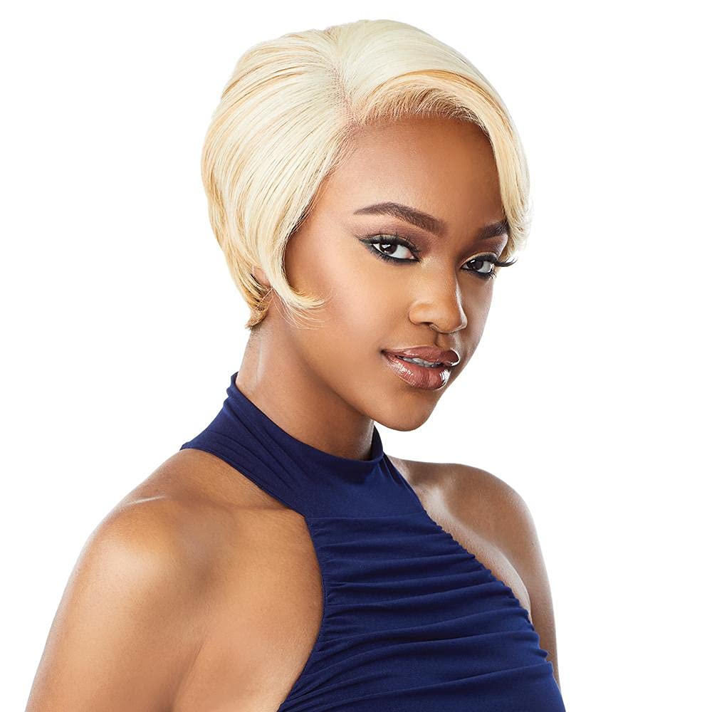Sensationnel What Lace 13X6 Wigs - Keshona Lacefrontal Hand Tied Glueless Synthetic With Natural Density Preplucked Hairline (35