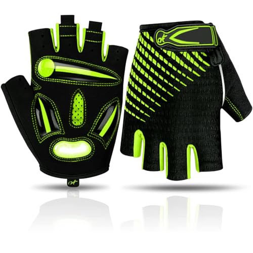 Bike Cycling Gloves for Men Women,Non-Slip Breathable 5MM Gel Pads DH Mountain Road Bicycle Gloves for MTB Biking Cycling,...