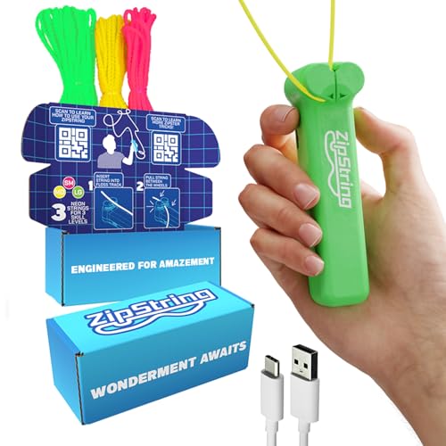ZipString Original - As Seen on Shark Tank - Classic Rope Launcher Toy, Perfect for Kids & Adults - Fly a String Loop in T...