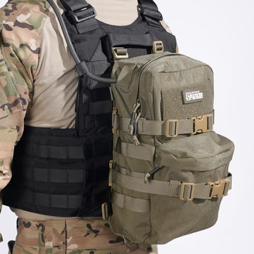 EXCELLENT ELITE SPANKER Tactical MOLLE Hydration Backpack Water Bladder Carrier Pack for Tactical Vest Backpack Plate Carrier