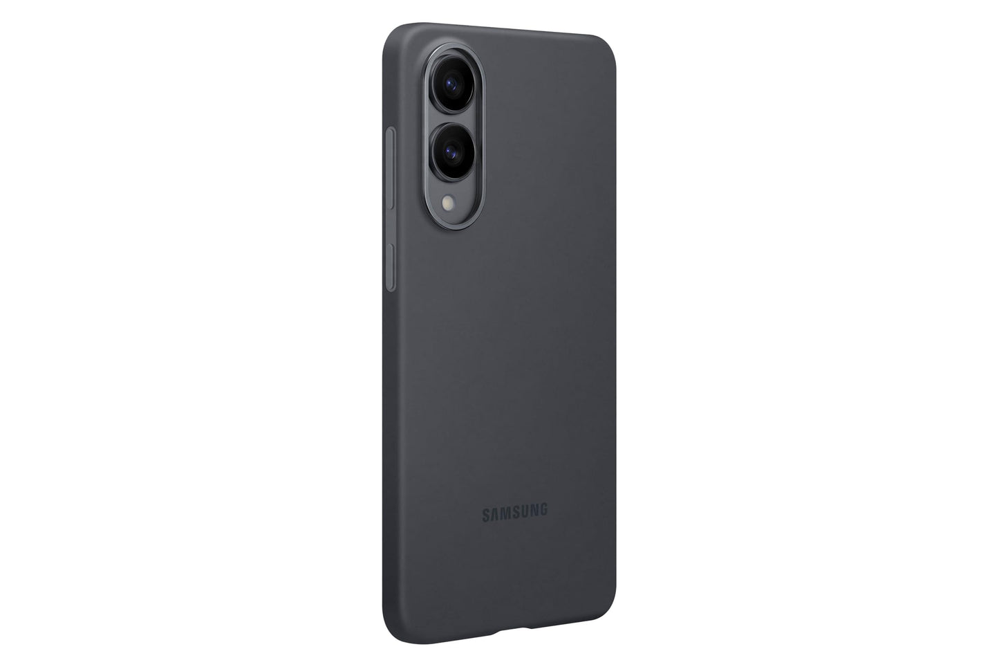 Galaxy S25 Edge Silicone Phone Case, Protective Cover, Smooth Grip, Soft And Sleek Design, Seamless Fit, Ef-Ps937Cbegus, Black