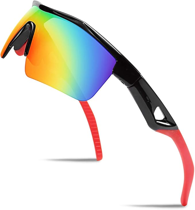 FEISEDY Kids Teens Baseball Polarized Sunglasses Sports TR90 Frame Boys Girls Cycling B2454