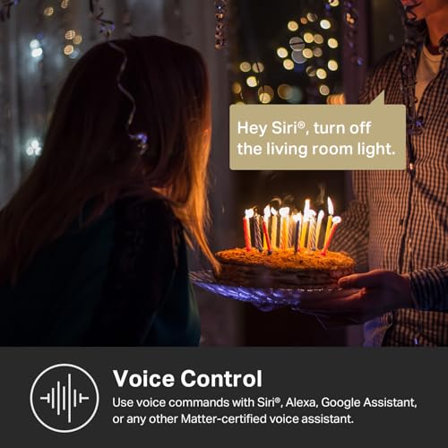 Kasa Smart Kasa Matter Smart Dimmer Switch: Voice Control w/Siri, Alexa & Google Assistant,UL Certified, Timer & Schedule,...